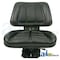 A & I Products Seat w/ Trapezoid Backrest, Black Vinyl, 265 lb / 120 kg Weight Limit 0" x0" x0" A-T333BL - alternate 2